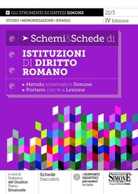 Schemi e Schede di Istituzioni di Diritto Romano - Librerie.coop