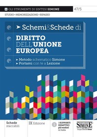 Schemi e Schede di Diritto dell'Unione europea - Librerie.coop