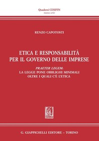 Etica e responsabilità per il governo delle imprese - Librerie.coop
