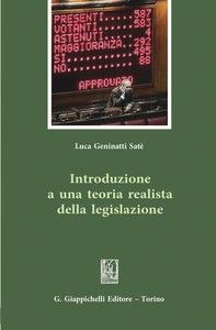 Introduzione a una teoria realista della legislazione - Librerie.coop