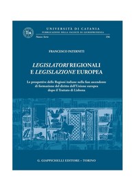 Legislatori regionali e legislazione europea - Librerie.coop