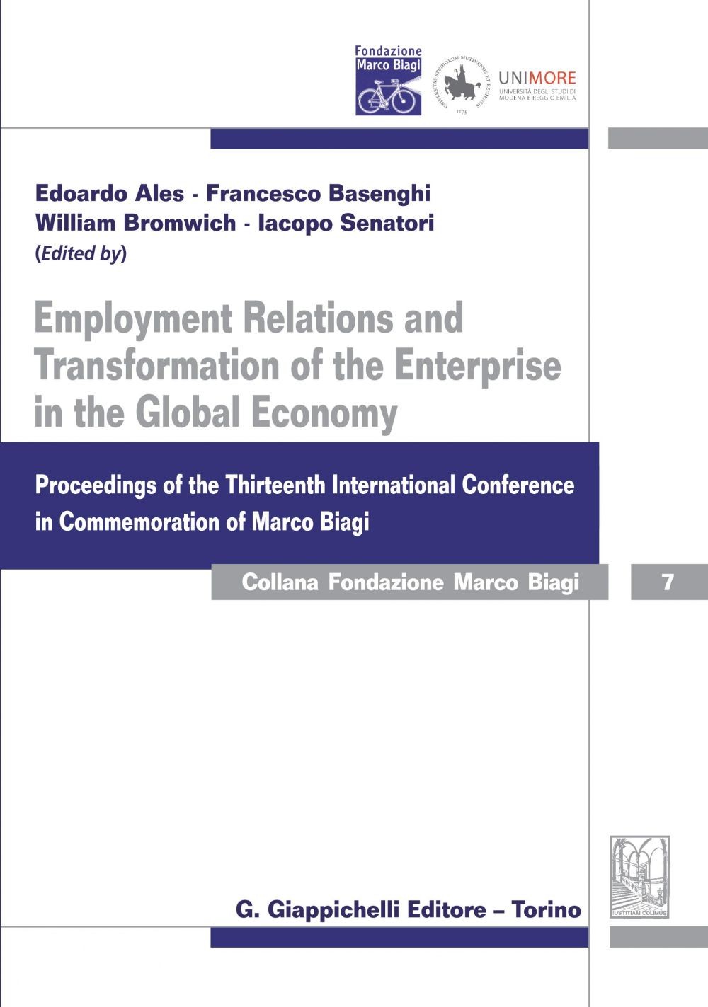 Employment Relations and Transformation of the Enterprise in the Global Economy - Librerie.coop