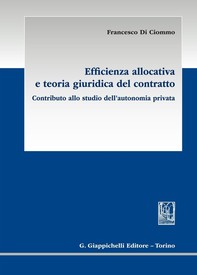Efficienza allocativa e teoria giuridica del contratto - Librerie.coop