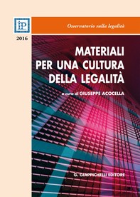 Materiali per una cultura della legalità - Librerie.coop