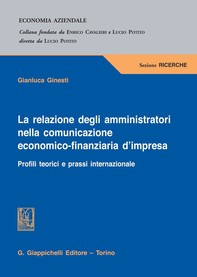 La relazione degli amministratori nella comunicazione economico-finanziaria d'impresa - Librerie.coop