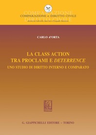 La Class action tra proclami e deterrence - Librerie.coop