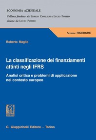 La classificazione dei finanziamenti attinti negli IFRS - Librerie.coop