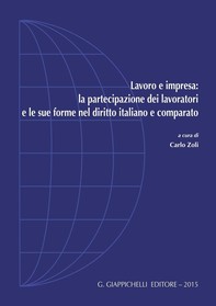 Lavoro e impresa: la partecipazione dei lavoratori e le sue forme nel diritto italiano e comparato - Librerie.coop