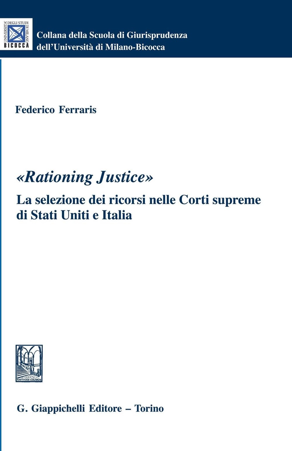 Rationing Justice' - Librerie.coop