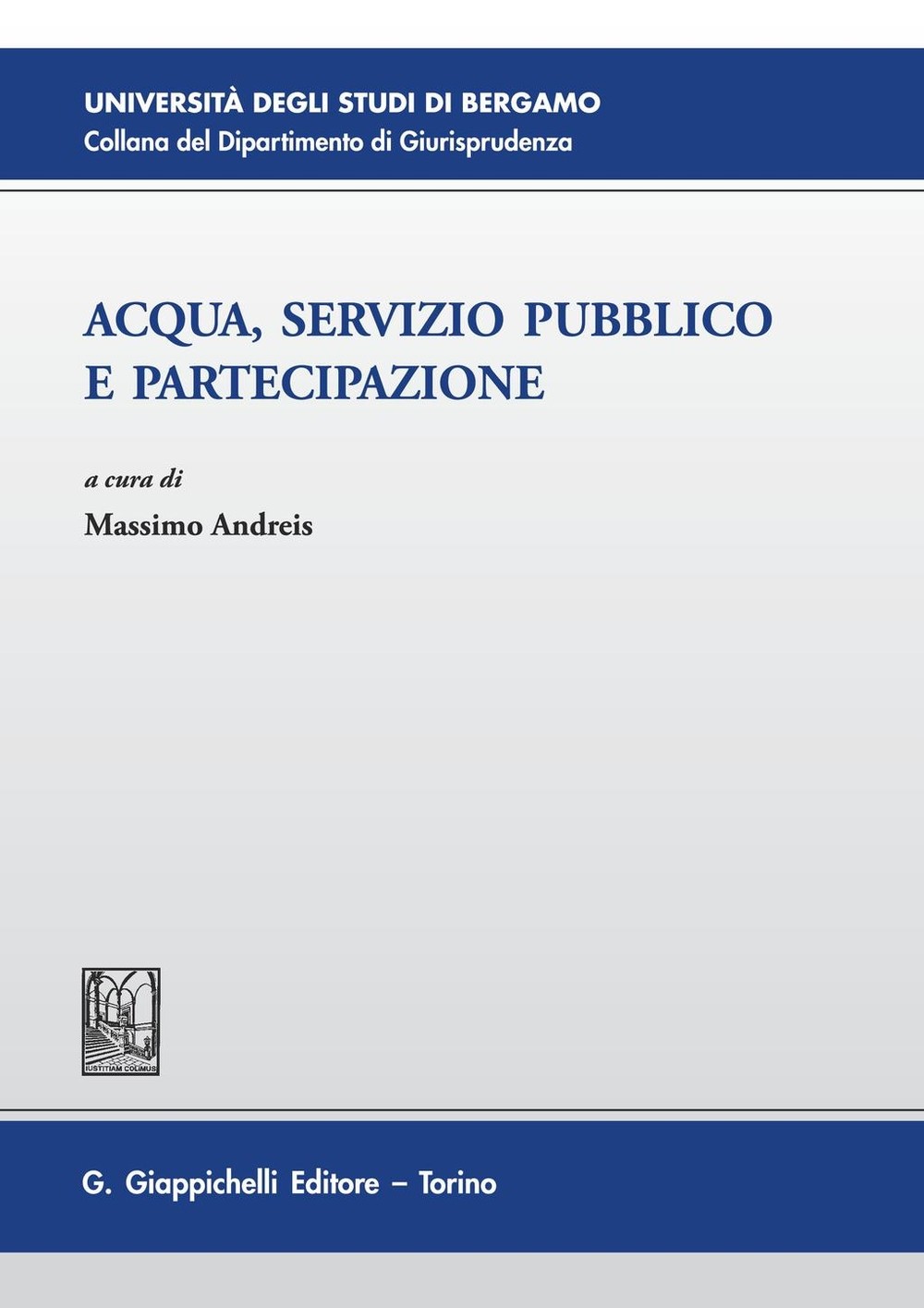 Acqua, servizio pubblico e partecipazione - Librerie.coop