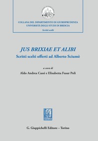 Jus Brixiae et alibi - e-Book - Librerie.coop