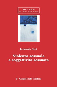 Violenza sessuale e soggettività sessuata - Librerie.coop