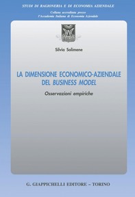 La dimensione economico-aziendale del Business Model - e-Book - Librerie.coop