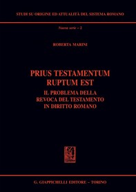 Prius testamentum ruptum est - Librerie.coop