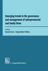 Emerging trends in the governance and management of entrepreneurial and family firms - Librerie.coop