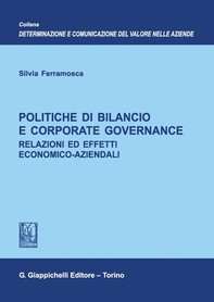 Politiche di bilancio e corporate governance - Librerie.coop