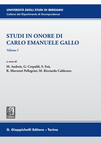 Studi in onore di Carlo Emanuele Gallo - e-Book - Librerie.coop