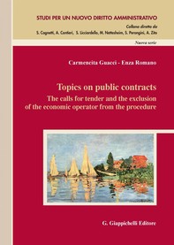 Topics on public contracts - e-Book - Librerie.coop