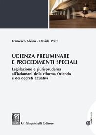 Udienza preliminare e procedimenti speciali - Librerie.coop