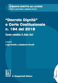 "Decreto Dignità" e Corte Costituzionale n. 194 del 2018 - Librerie.coop