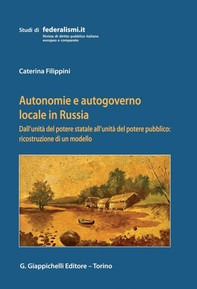 Autonomie e autogoverno locale in Russia - e-Book - Librerie.coop