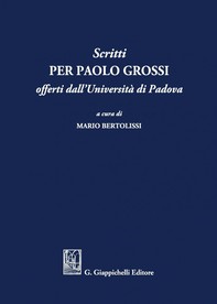 Scritti per Paolo Grossi - Librerie.coop