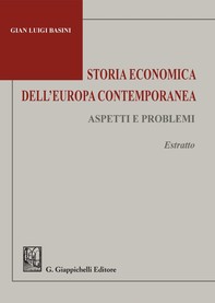 Storia economica dell'Europa contemporanea - Librerie.coop