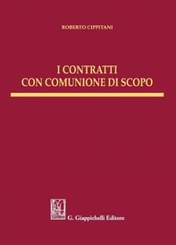 I contratti con comunione di scopo - e-Book - Librerie.coop