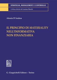Il principio di materiality nella informativa non finanziaria - e-Book - Librerie.coop