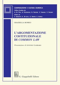 L'argomentazione costituzionale di common law - Librerie.coop