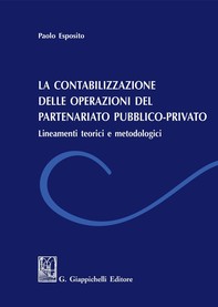 La contabilizzazione delle operazione del partenariato pubblico-privato - Librerie.coop