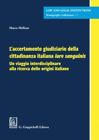 L'accertamento giudiziario della cittadinanza italiana Iure Sanguinis - e-Book - Librerie.coop