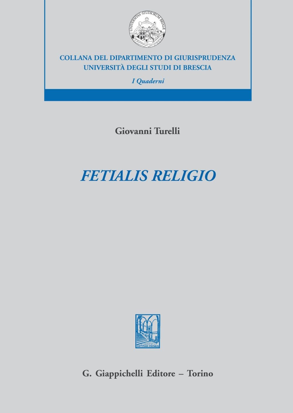 Fetialis religio - e-Book - Librerie.coop