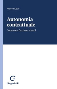 Autonomia contrattuale - e-Book - Librerie.coop