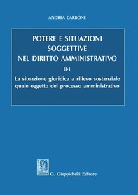 Potere e situazioni soggettive nel diritto amministrativo - e-Book - Librerie.coop
