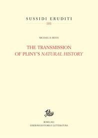 The Transmission of Pliny's Natural History - Librerie.coop