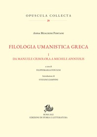 Filologia umanistica greca. I - Librerie.coop