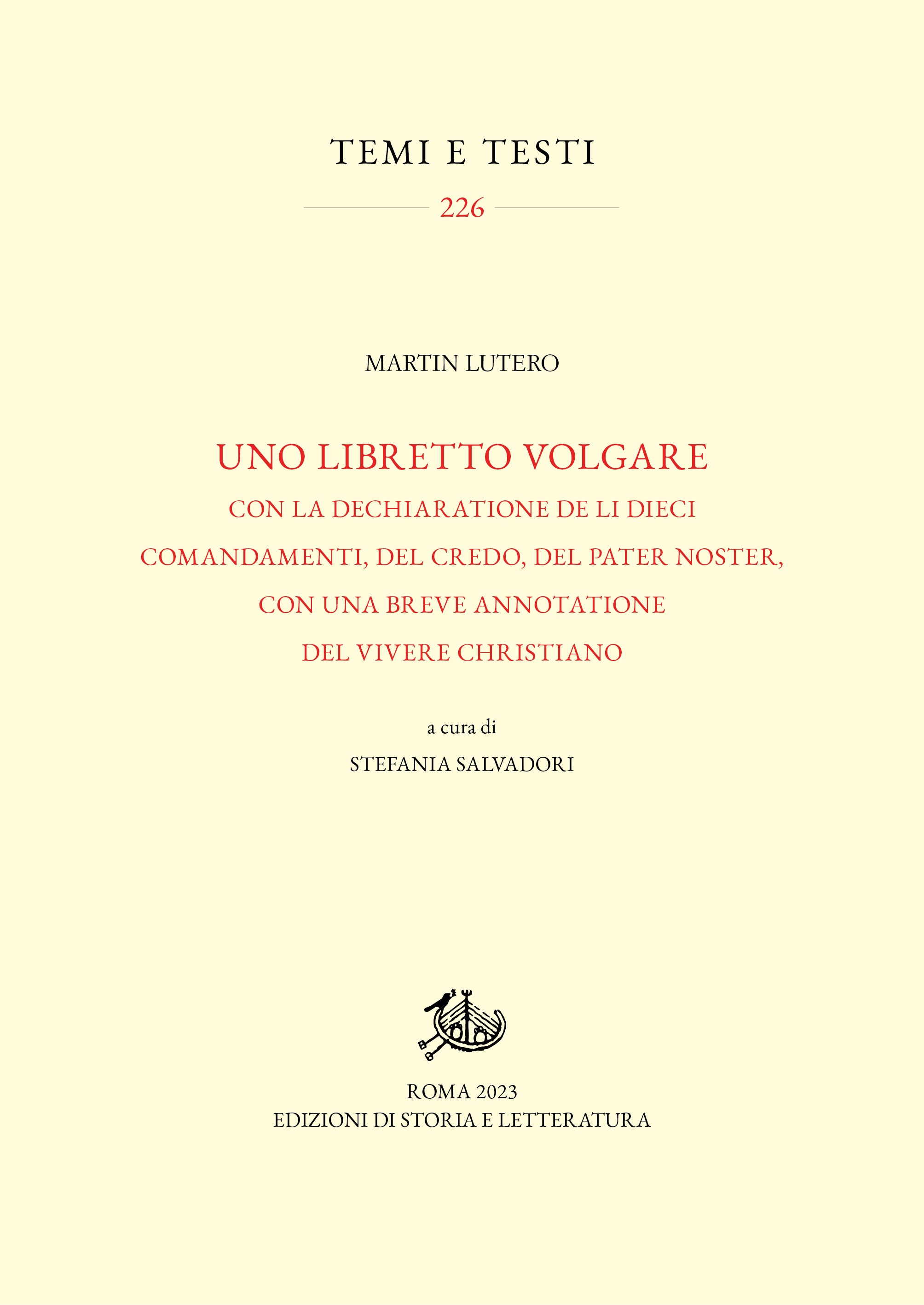 Uno libretto volgare - Librerie.coop