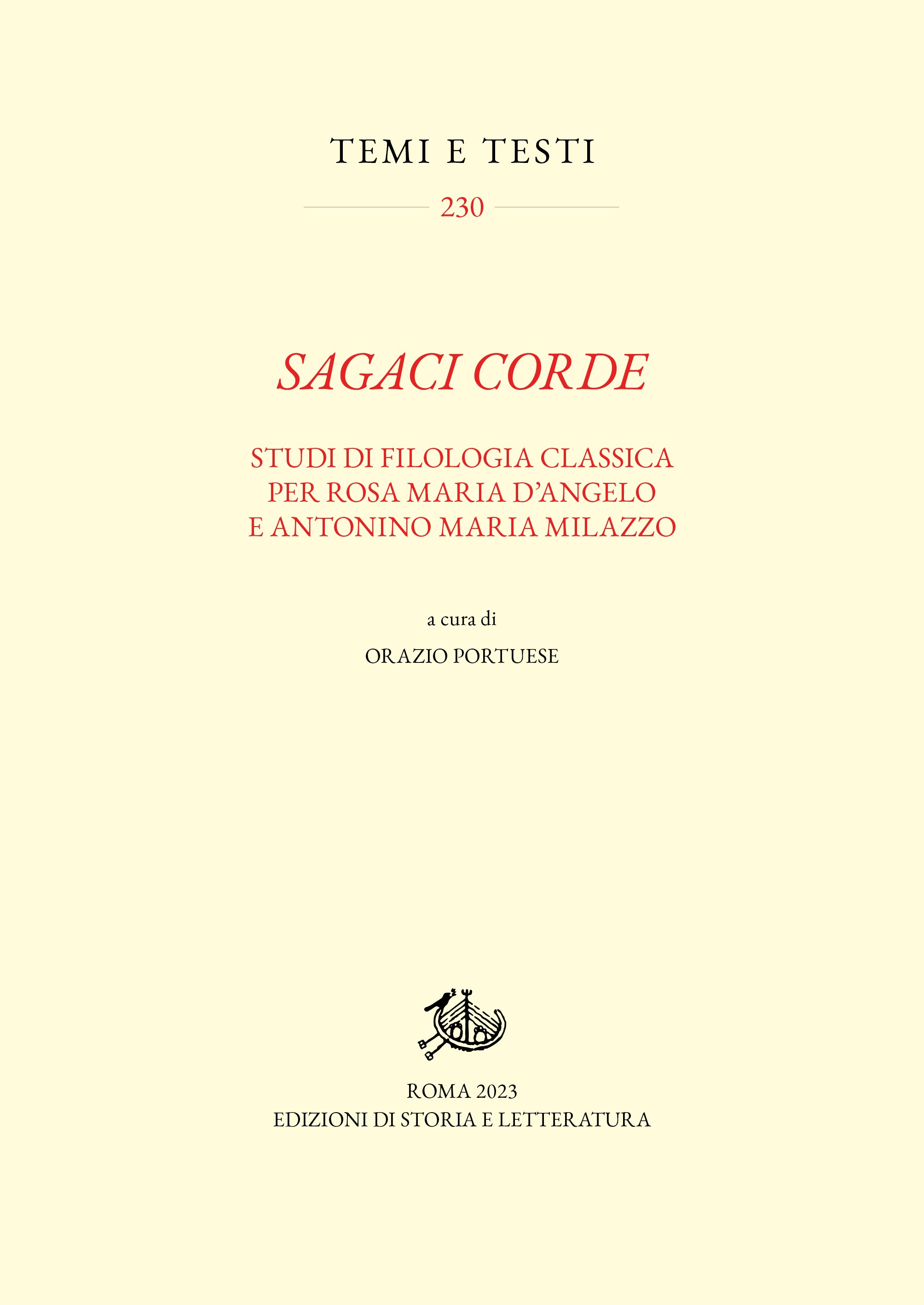 Sagaci corde - Librerie.coop