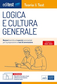 Test ammissione 2022: manuale di Logica e Cultura Generale - Librerie.coop