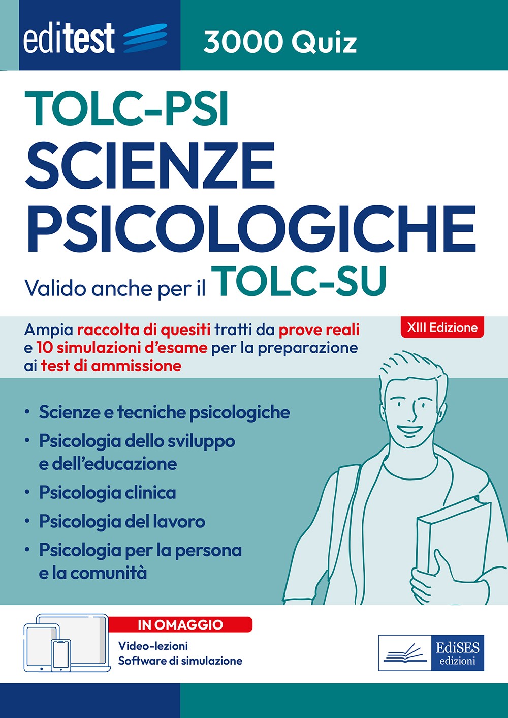 EBOOK- Editest 3000 quiz TOLC PSI Scienze psicologiche - Librerie.coop