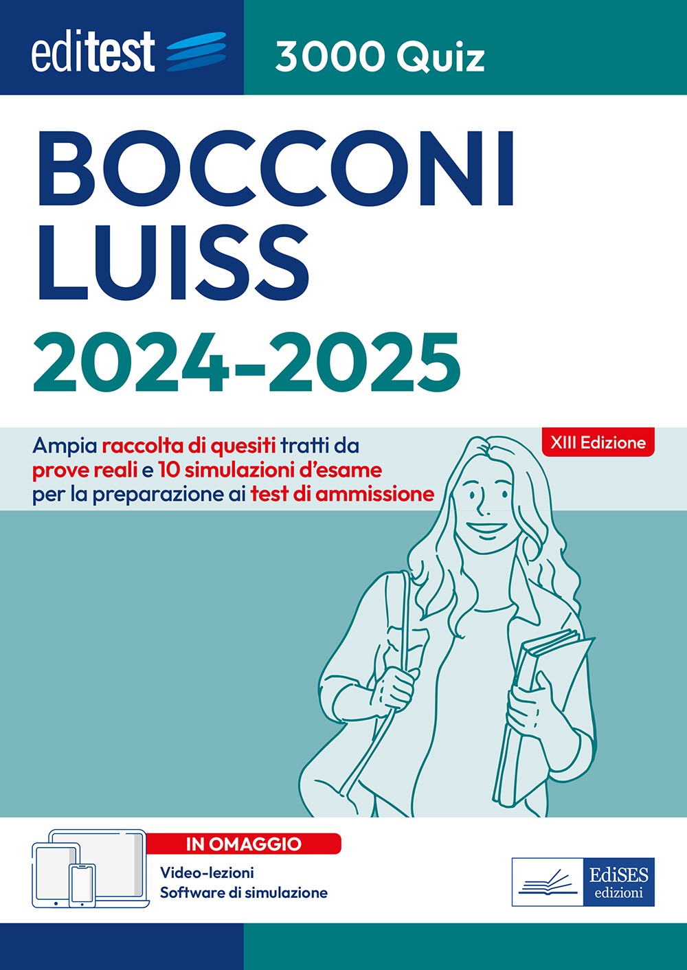 EBOOK- Editest 3000 quiz Bocconi Luiss 2024 2025 - Librerie.coop