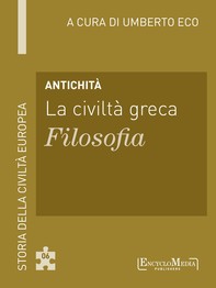 Antichità - La civiltà greca - Filosofia - Librerie.coop
