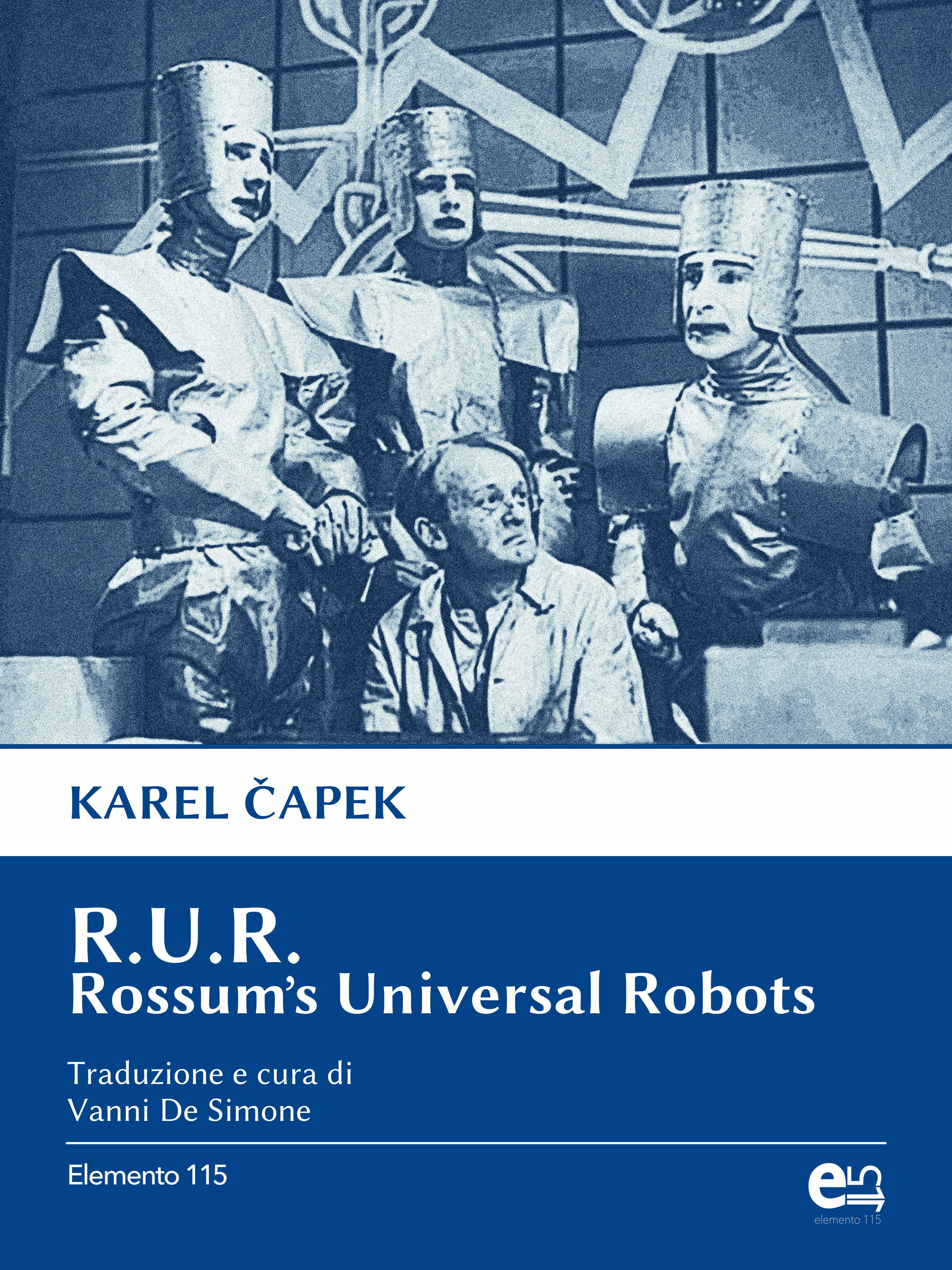 R.U.R. Rossum's Universal Robots - Librerie.coop