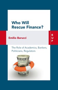 Who Will Rescue Finance? - Librerie.coop
