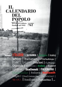 Il Calendario del Popolo n.762 "Nuovi italiani" - Librerie.coop