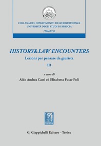 History and law encounters - E-Book - Librerie.coop