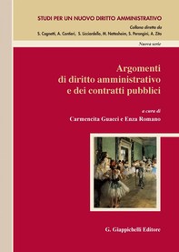 Argomenti di diritto amministrativo e dei contratti pubblici - e-Book - Librerie.coop