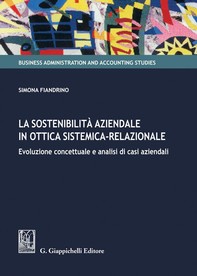 La sostenibilità aziendale in ottica sistemica-relazionale - e-Book - Librerie.coop