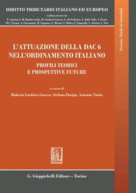 L'attuazione della DAC 6 nell'ordinamento italiano - e-Book - Librerie.coop